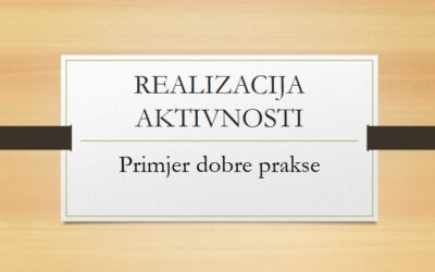 Realizacija aktivnosti 2023./2024.